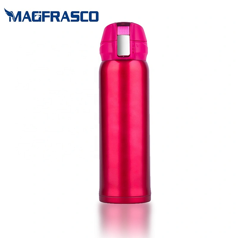 OEM Factory Sports Coffee Red Double Wall Vacuum Stainless Steel Insulated Water Bottle