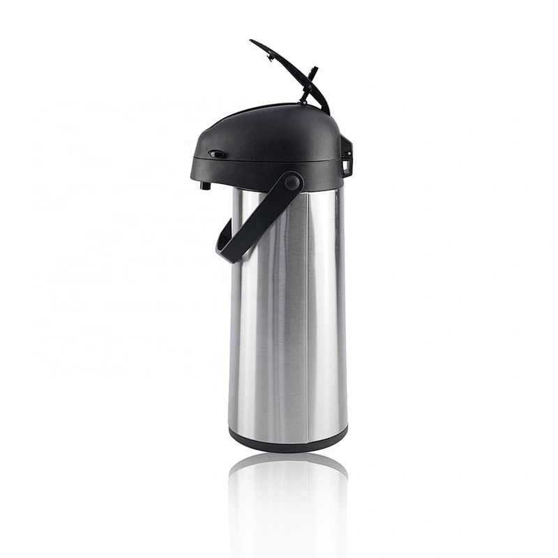 Magfrasco 1.9L termos de acero inoxidable flask glass refill inner hot cold coffee thermos stainless steel