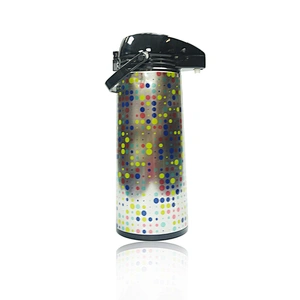 1.9L glass refill inner plastic vacuum flask thermal vacuum coffee airpot