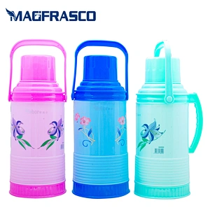 2L 3.2L 2000ml 3200ml glass lined plastic thermos vacuum flasks
