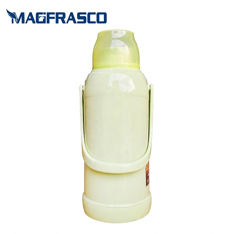 3.2L  3200ml pink blue nigeria kenya hot water thermal coffee tea  plastic vacuum flask glass inner