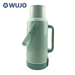 3.3L BIG CAPACITY thermos Southeast Asia African eco friendly glass inner hot plastic vacuum flask bottle