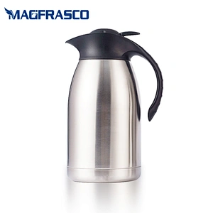 Eco Friendly Warm Cold Vacuum Water Thermos Double Wall Stainless Steel Arabic Coffee Pot Dallah Flask