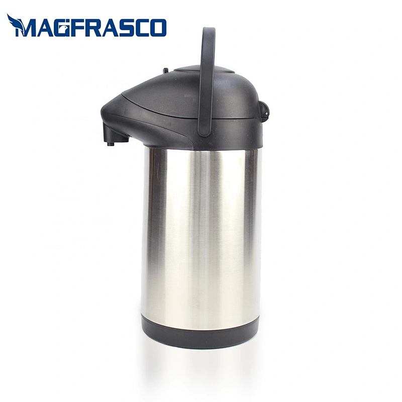 Wholesale 2.5L 3L 3.5L 4L 304 201 Best Selling Restaurant Hotel Double Wall SS Coffee Termos Vacuum Airpot