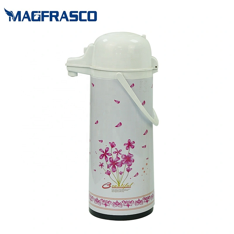 Factory Sri Lanka Bangladesh Insulation Water Container Glass Refill Metal Pump Dispenser Coffee Pot  AirPot