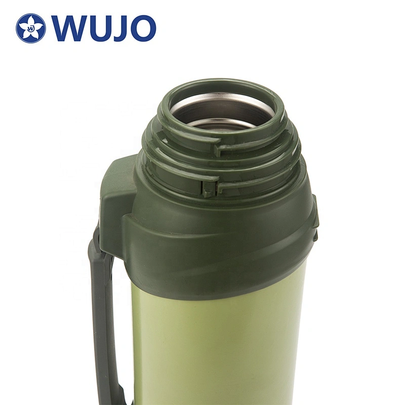 500ml black hot cold double wall thermos camping bicycle sports outdoor water coffee tea stainless steel flask