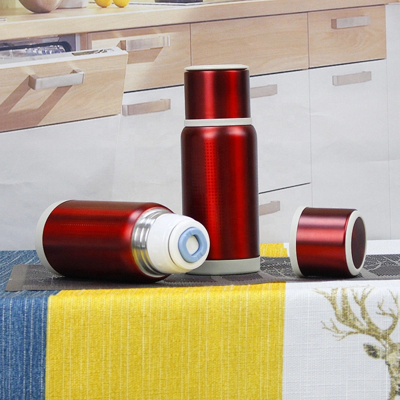 custom printing cheap travel camping outdoor stainless steel insulated thermos vacuum tea thermal flask