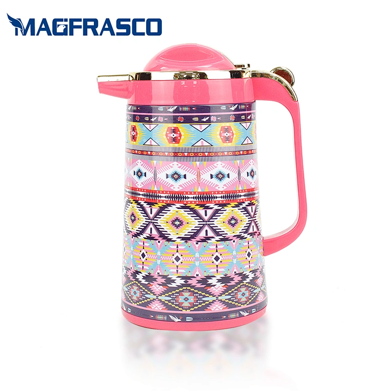 1.0L 1.3L 1.6L 1.9L Factory Egyptian Glass Refill Metal Coffee Pot Thermal Insulation Thermos Vacuum Flasks