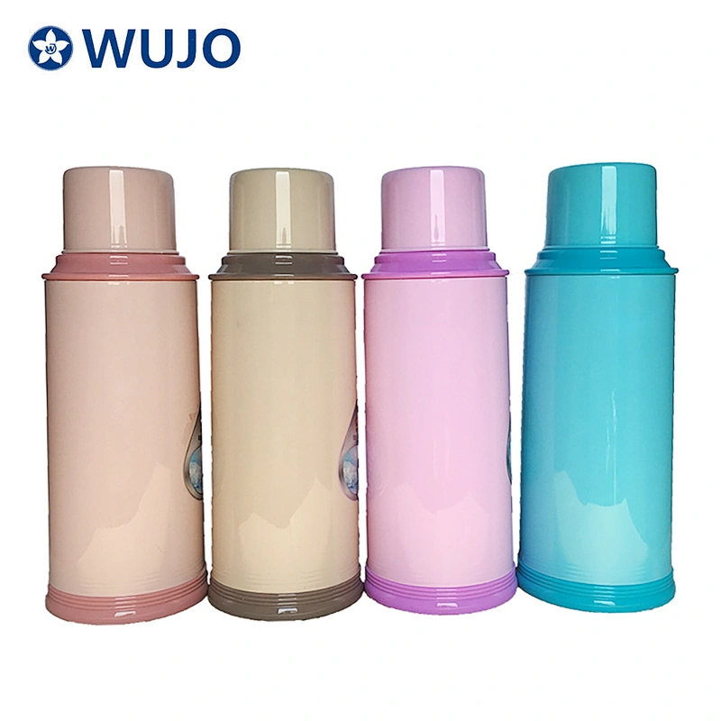 Manufacturer custom logo 2L glass refill inner plastic thermos vacuum flask