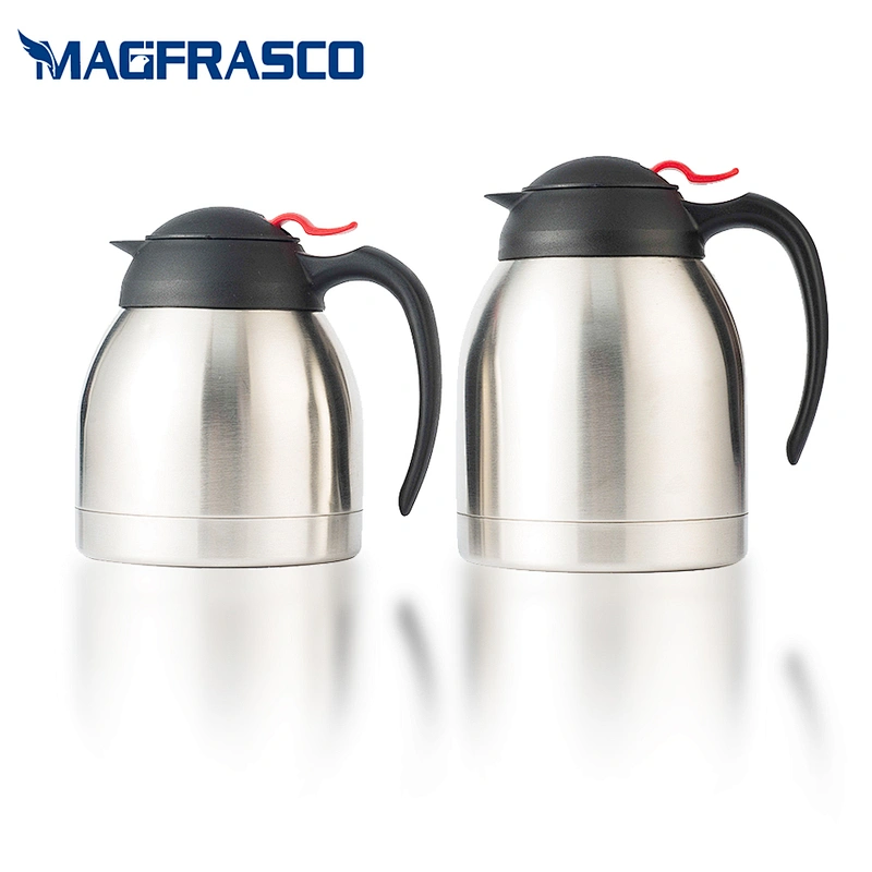 1.2L 1.5L 2.0 Liter Drink Eco Friendly Double Wall Tea Water Vacuum InsulationThermos Stainless Coffee Pots