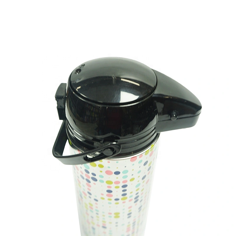 Magfrasco air pump pot glass liner inner plastic vacuum flask customized thermos