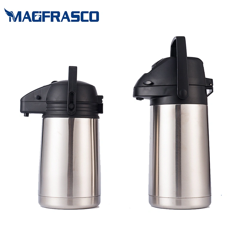 1L 1.3L 1.6L 1.9L Wholesale Heat Preservation Insulated Thermal Hot Cold Coffee Water Vacuum Double Wall SS Airpot