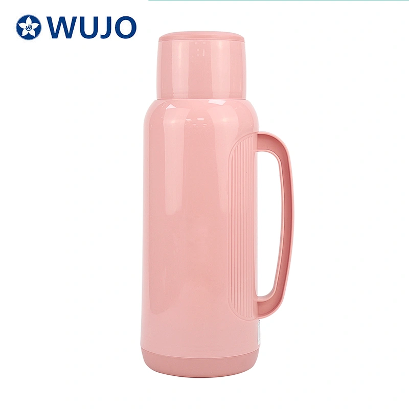 Custom logo hot 24 hours 2L plastic thermos glass vacuum flask