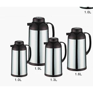 Magfrasco thermos metal body glass lined thermal insulated flask bottle