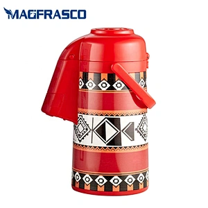3L Good Price High Quality  Pump Dispenser Tea Water Thermal Thermos Glass Refill Metal Air Coffee Pot