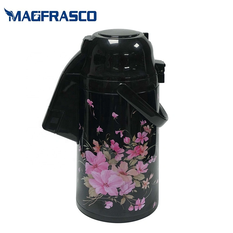 3L  Sri Lanka Bangladesh Vietnam Thermos Flask Pump Dispenser Elephant Vacuum Airpot with Glass Liner