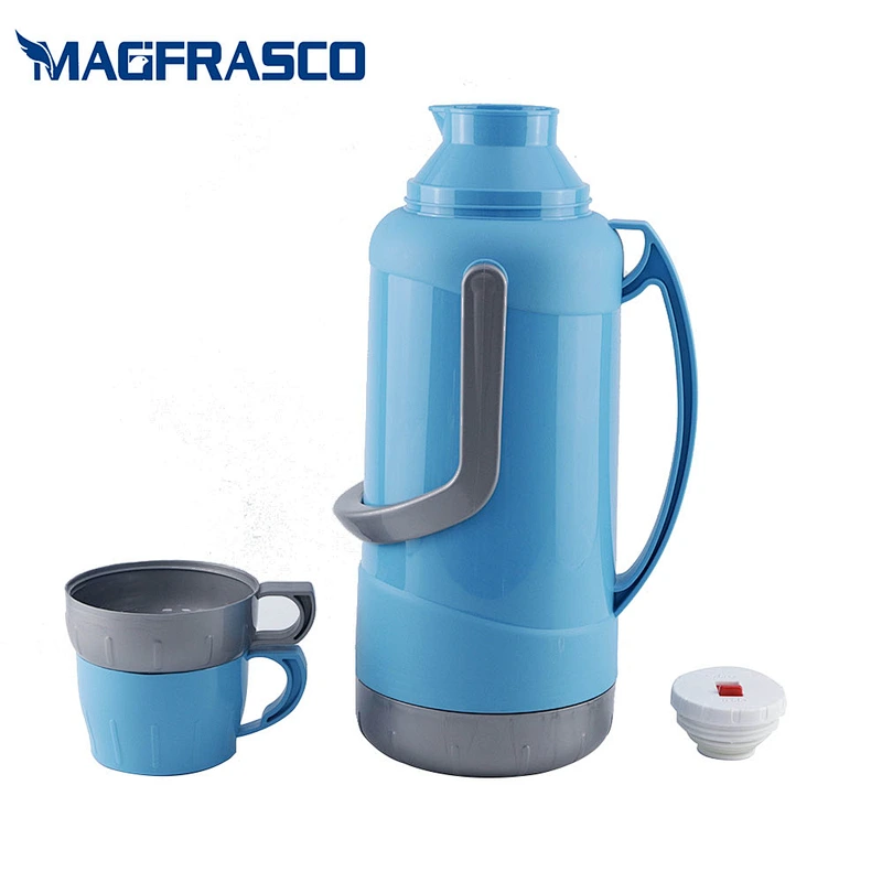 wholesale large 3.2L hot water bottle eco friendly glass refill vacuum thermos flask