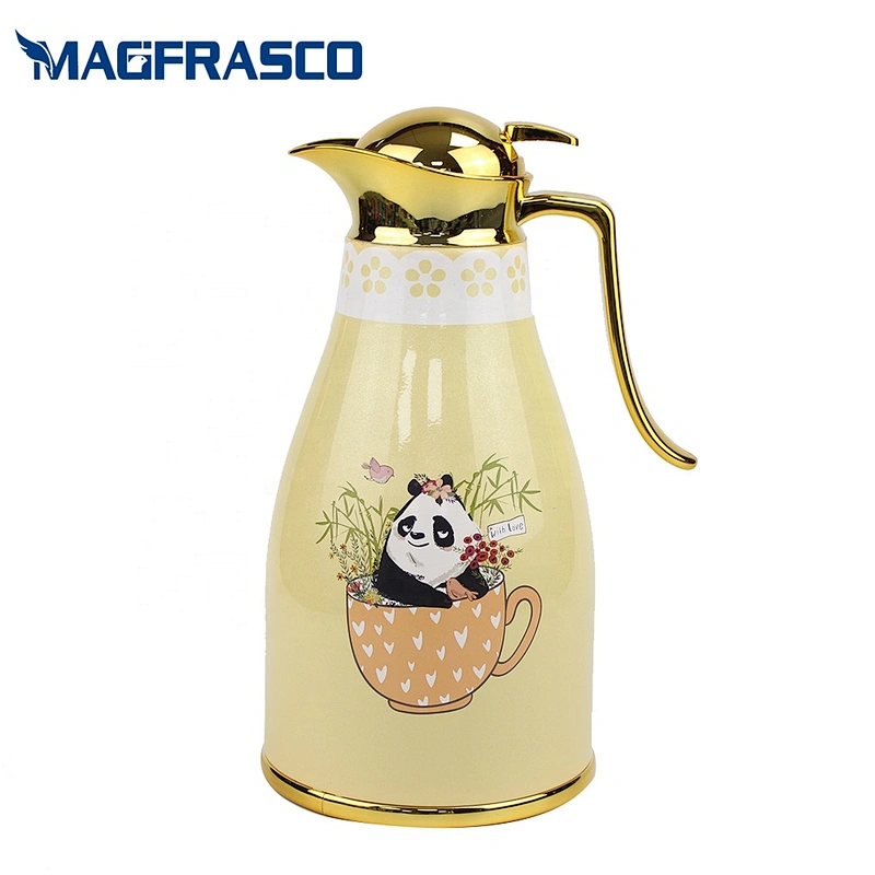 0.68L 1L High Quality Candle Burn Tea Water Beverage Glass Inner Personalized Thermos Coffee Pot