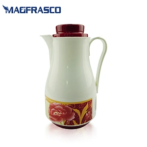 WUJO cheap custom glass refill dubai arabic  plastic coffee tea thermos