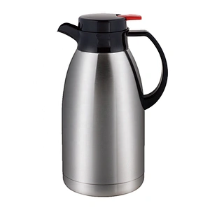 2020 hot selling 2L silver blue vacuum insulation coffee pot stainless steel double wall
