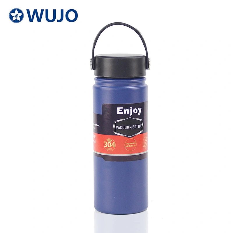 Magfrasco sports custom sports double wall stainless steel silver gym water bottle