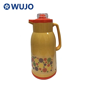 WUJO manufacturer wholesale arabic coffee water insulation vacuum plastic thermos