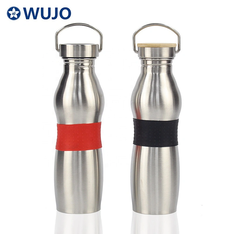 Magfrasco 450ml silver double wall stainless steel water bottle for car