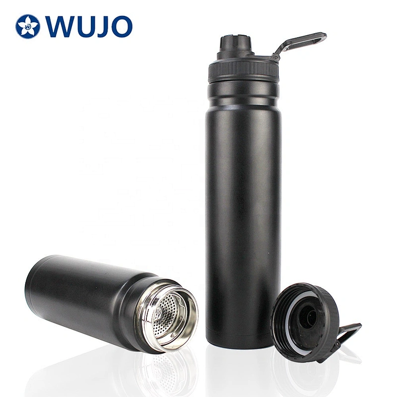 China gym sports custom hot cold thermos  termos coffee milk bpa free thermal stainless steel water bottle