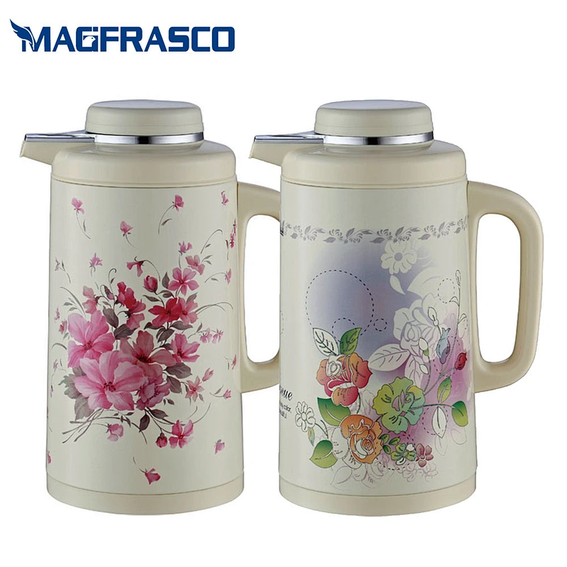 1L 1.3L 1.6L 1.9L Factory Custom Vacuum Flask Insulated ThermosThermal Metal Coffee Pot with Glass Refill