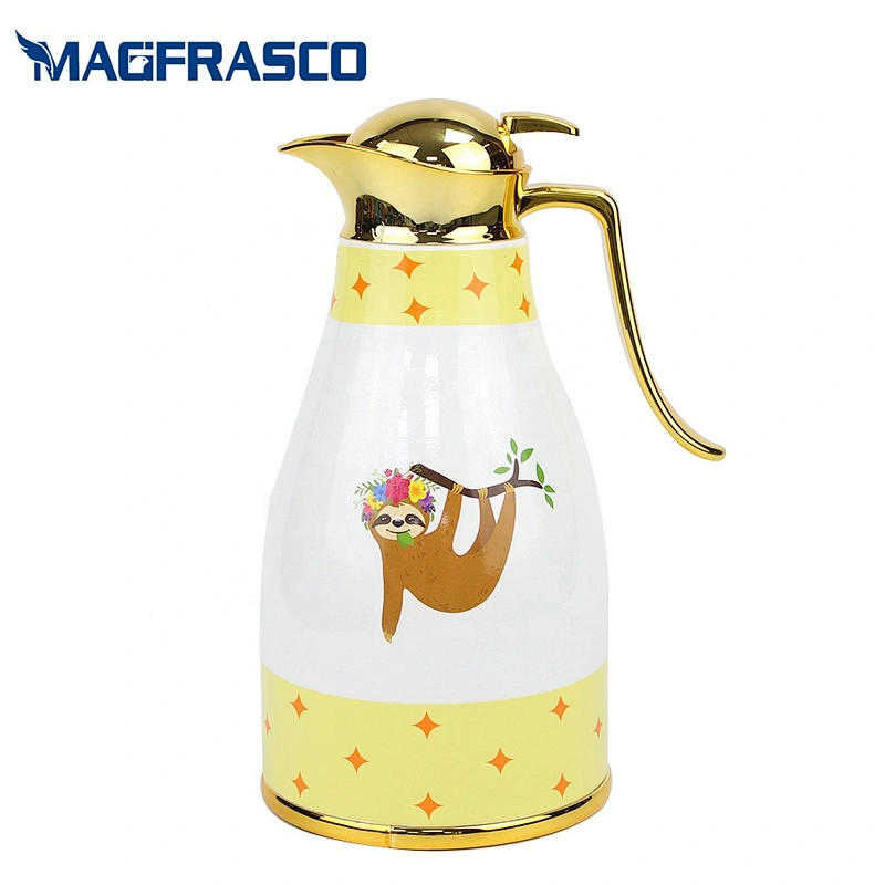 0.68L 1L High Quality Candle Burn Tea Water Beverage Glass Inner Personalized Thermos Coffee Pot