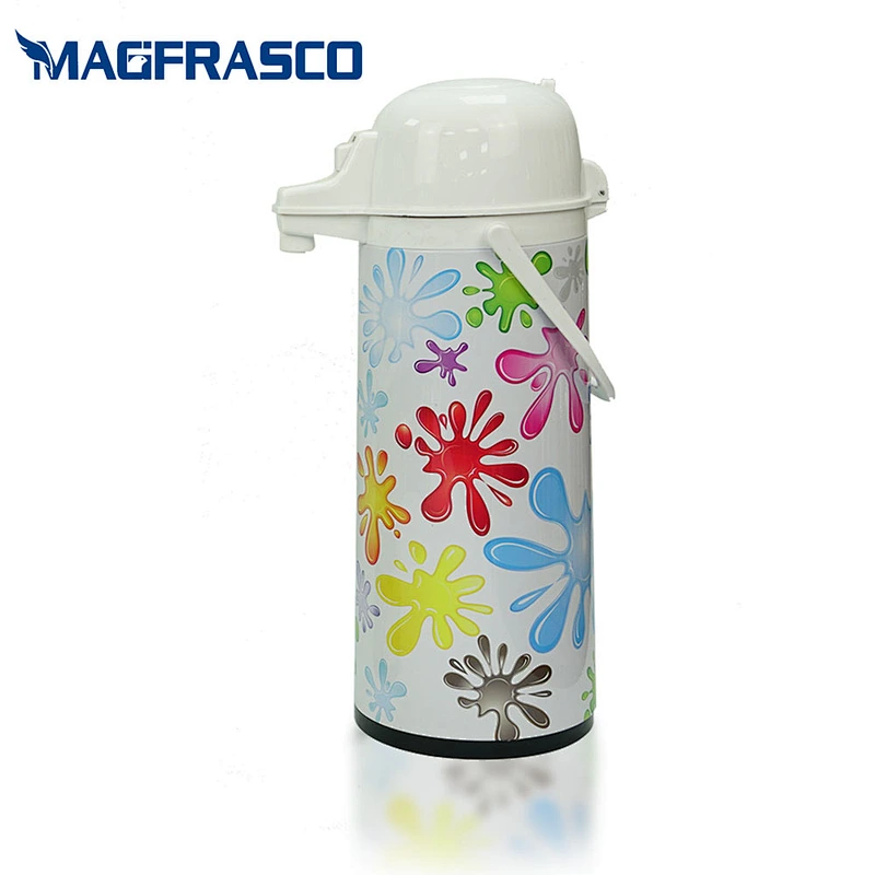 OEM Wholesale Glass Refill Inner Metal Body  Carafe Coffee Pot Vacuum Flask Airpot in Bangladesh