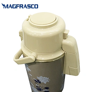 China OEM Custom Air Pressure Glass Refill Stainless Steel Termos Coffee Pot Manufacturer