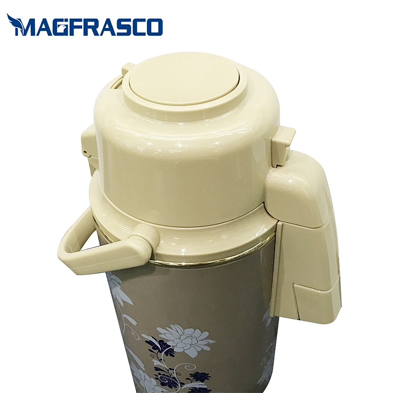 China OEM Custom Air Pressure Glass Refill Stainless Steel Termos Coffee Pot Manufacturer