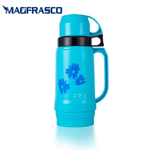 0.45L 0.6L 1L 1.8L Vacuum Insulated Glass Refill Plastic Travel Outdoor Vacuum Flask & Thermos