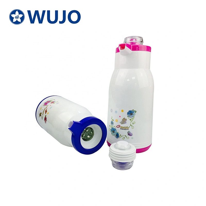 WUJO 1L 1.9L vacuum thermal tea turkish arab insulation plastic coffee pot