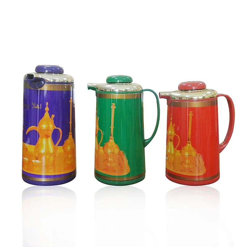 China wholesale 1L 1.3L 1.6L 1.9L flask thermos tea arabic vacuum islamic coffee pot with glass liner