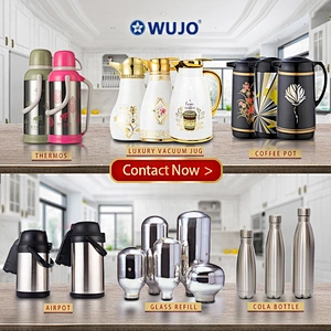 China wholesale 1L 1.3L 1.6L 1.9L flask thermos tea arabic vacuum islamic coffee pot with glass liner