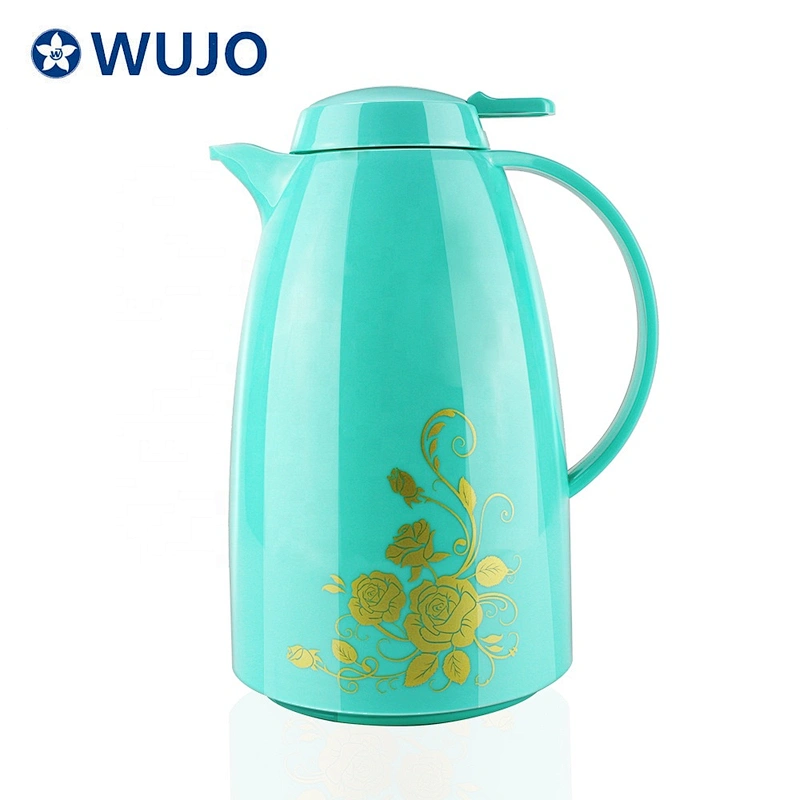 0.7L 1 liter vacuum flask glass inner rattan thermos thermal carafe