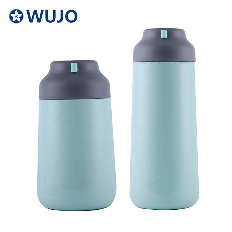 Magfrasco 350ml / 500ml silver black double wall thermos stainless steel