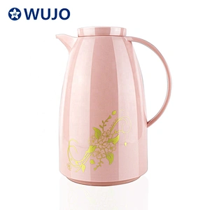 0.7L 1 liter vacuum flask glass inner rattan thermos thermal carafe