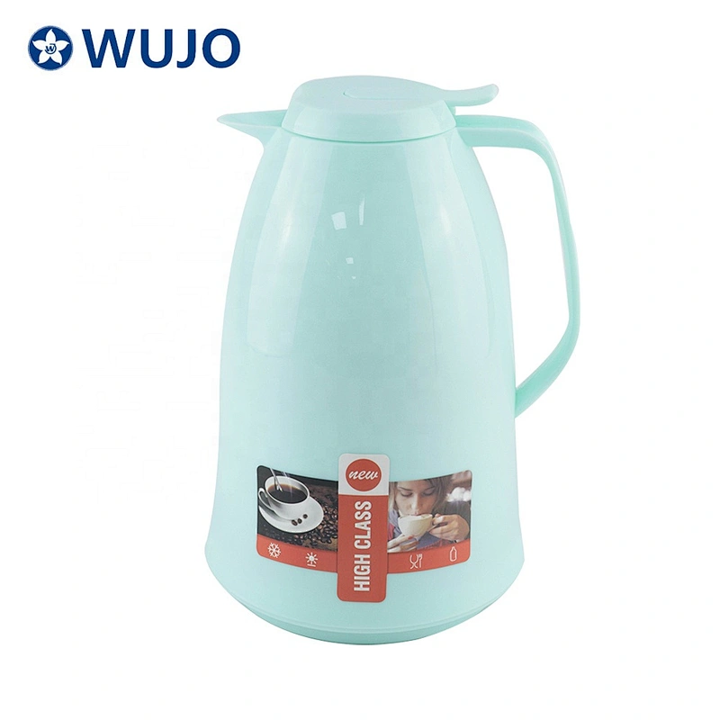 Magfrasco  custom hot cold plastic thermos vacuum flask glass inner