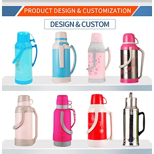 wholesale blue plastic glass liner 2000ml 3200ml vacuum thermos