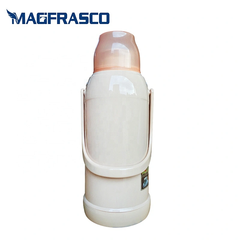 3.2L  3200ml pink blue nigeria kenya hot water thermal coffee tea  plastic vacuum flask glass inner
