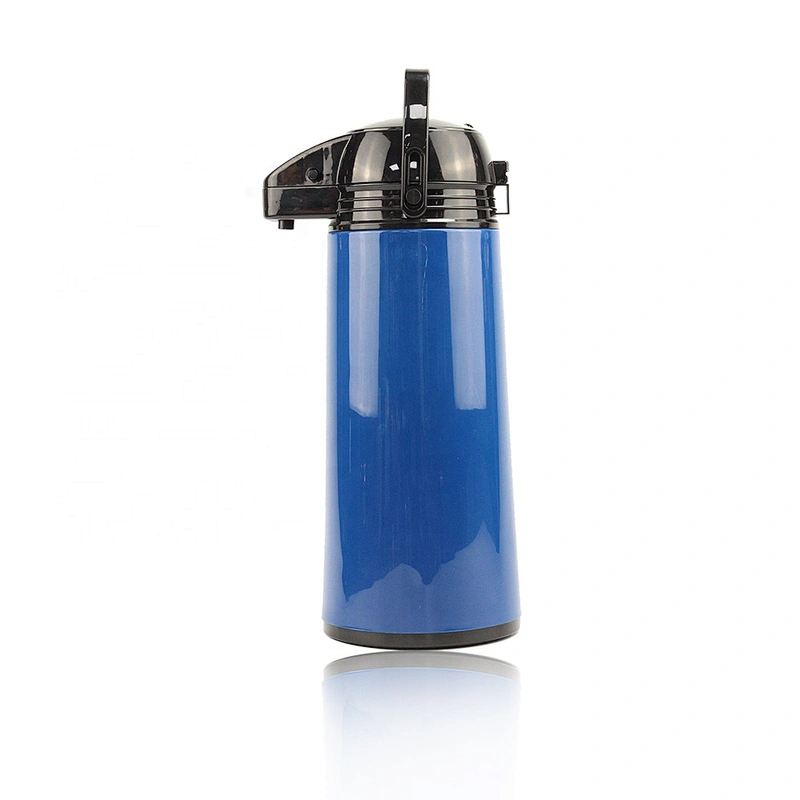 Magfrasco 1.9L plastic body stainless steel air pump hot cold coffee beverage thermos flask termos airpot