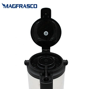 Big Endurable Capacity Silver Elephant Air Pump Pressure Coffee Pot Double Wall Stainless Steel Vacuum Airpot