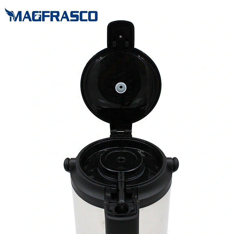 Big Endurable Capacity Silver Elephant Air Pump Pressure Coffee Pot Double Wall Stainless Steel Vacuum Airpot