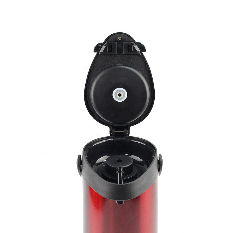 Magfrasco 1.9L plastic body stainless steel air pump hot cold coffee beverage thermos flask termos airpot
