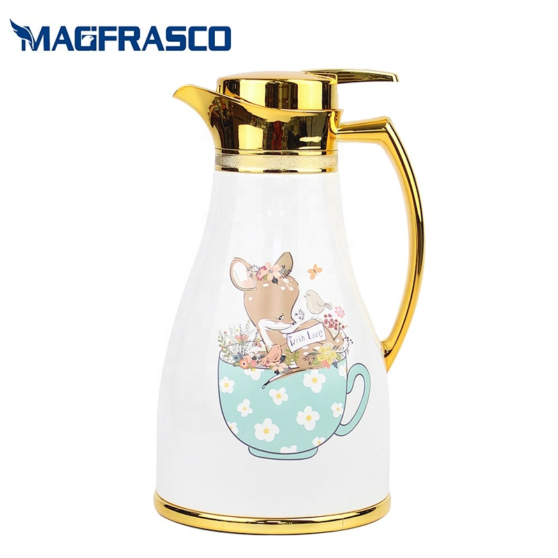 0.68L 1L 1.3L 1.6L 1.9L Hot Cold Insulated Thermal Arabic Vacuum flasks & Thermoses with Glass Refill
