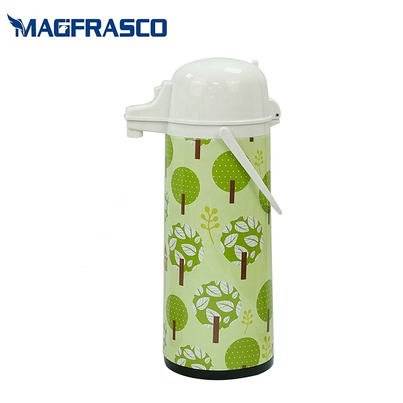 OEM Wholesale Glass Refill Inner Metal Body  Carafe Coffee Pot Vacuum Flask Airpot in Bangladesh