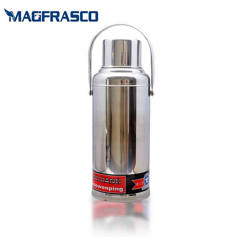 Factory 2L 3.2L SONCAP  Custom Water Insulated Stainless Steel vacuum flask with Glass Refill Inner